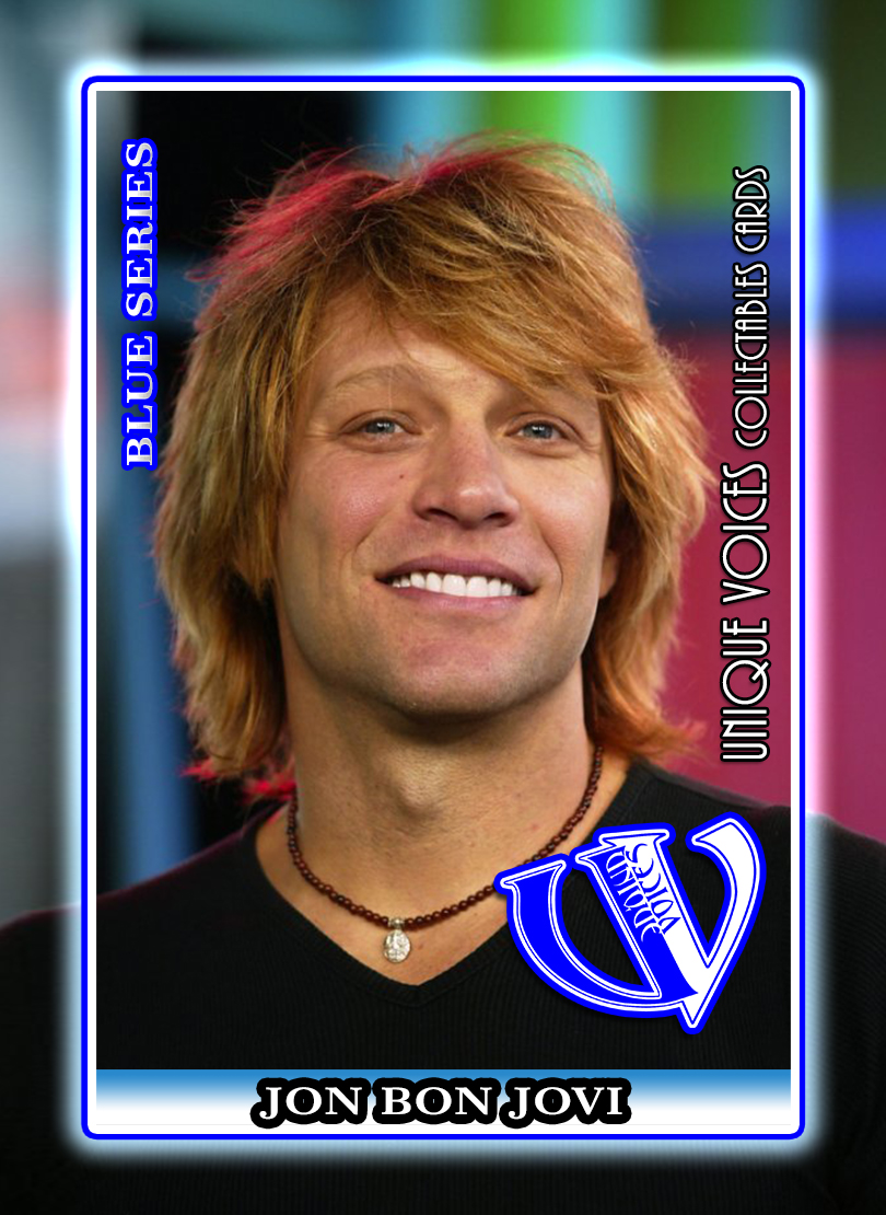 Jon Bon Jovi Blue Card